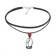 Acrylic rose necklace – Jewelry Gift Ideas — 9