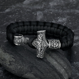Asgard Crafted Paracord Mjolnir Bracelet – Jewelry Gift Ideas — 1