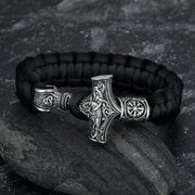 Asgard Crafted Paracord Mjolnir Bracelet – Jewelry Gift Ideas — 1
