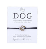 Friendship Bracelet Gift for Him Paw Print – Jewelry Gift Ideas — 7