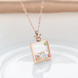 Titanium Steel Necklace Female Small Waist 18k – Jewelry Gift Ideas — 8