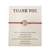 Hand-woven Red Rope Tree of Life Bracelet – Jewelry Gift Ideas — 10