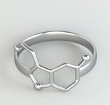Geometric molecular ring – Unique Gift Ideas — 2