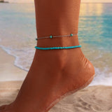 Bohemian Multi-layer Beaded Foot Ornaments Anklet – Holiday Gift Ideas — 8