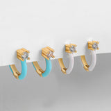 Simple Personality Color Twist Copper Buckle Chain – Unique Gift Ideas — 2