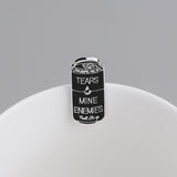 Enamel brooch black dark brooch – Jewelry Gift Ideas — 1