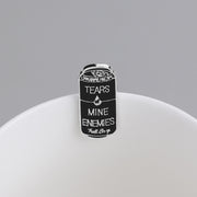 Enamel brooch black dark brooch – Jewelry Gift Ideas — 1