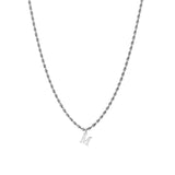 Titanium Steel 26 Letter Necklace Hip Hop Style – Jewelry Gift Ideas — 12