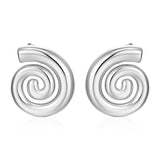 Stainless Steel Rotating Thread Earrings – Birthday Gifts — 4