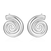 Stainless Steel Rotating Thread Earrings – Birthday Gifts — 4