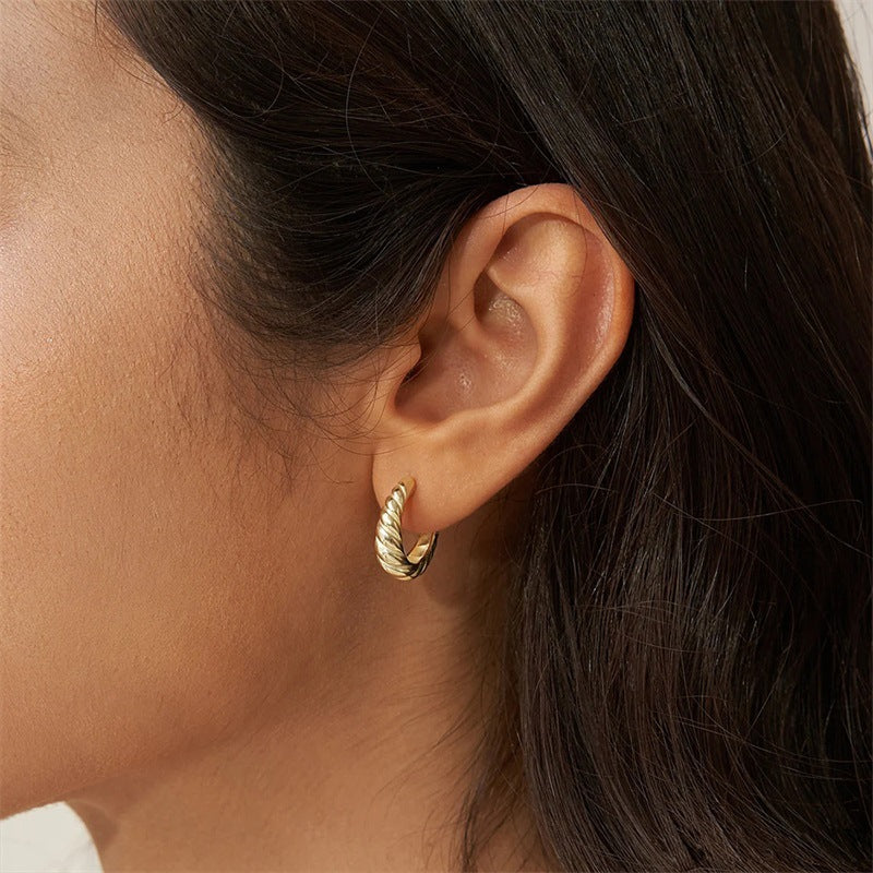 Croissant Earrings – Thoughtful Gifts — 1