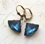 European And American New Blue Color Scallop Earrings – Gifts for Her — 7