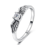European and American Diamond Angel Wing Ring – Small Gift Ideas — 5