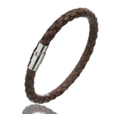 Leather rope woven bracelet – Jewelry Gift Ideas — 8