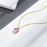 Natural Amethyst Women's Necklace – Jewelry Gift Ideas — 1