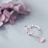 Jade rabbit ring on the moon – Gifts for Pet Lovers — 5