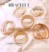 Bridal 24k Gold Plated Bracelet Ornament Women's – Jewelry Gift Ideas — 2