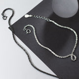 Fashion S925 Silver Simple Gypsophila Bracelet – Stylish Gifts — 4