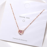 Flexible Hollow Love Necklace S925 Sterling – Jewelry Gift Ideas — 3