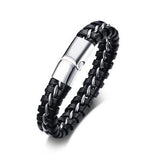 Braided Style personalized leather bracelet – Stylish Gifts — 1