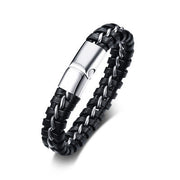 Braided Style personalized leather bracelet – Stylish Gifts — 1