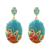 Earrings for Women Flower Printed – Gifts for Her — 2