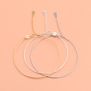 Stringable Pendant Beaded Heart Chain Bracelet – Jewelry Gift Ideas — 1