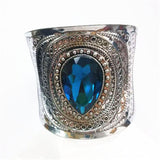 Geometric Water Drop Crystal Bracelet Ring Alloy – Jewelry Gift Ideas — 5