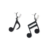 Acrylic note earrings – Small Gift Ideas — 1