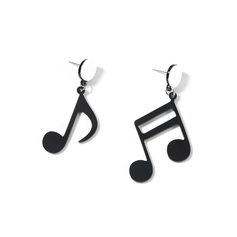 Acrylic note earrings – Small Gift Ideas — 1