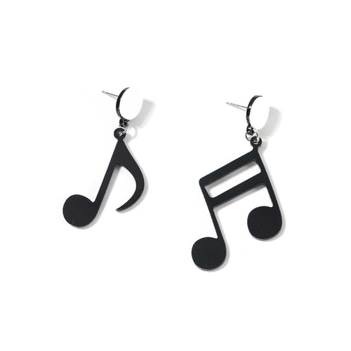 Acrylic note earrings – Small Gift Ideas — 1