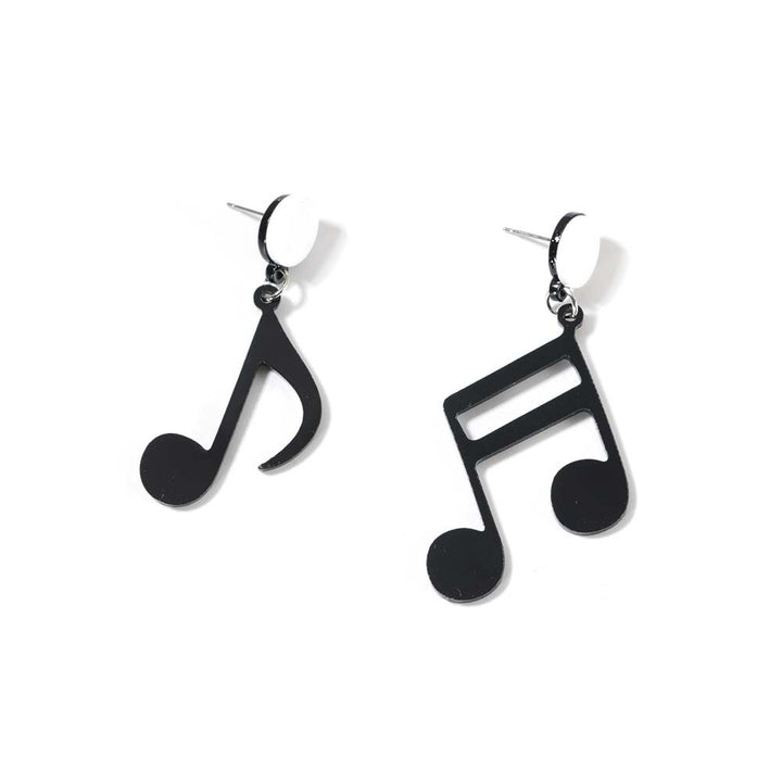 Acrylic note earrings – Small Gift Ideas — 1