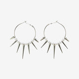 Punk Dark Spike Cone Geometry Earrings – Gift Ideas — 5