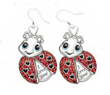 Two-tone owl bee necklace earring set – Jewelry Gift Ideas — 2