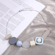 Resin necklace sweater chain – Jewelry Gift Ideas — 3