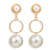 Circle Artificial Pearl Pendant Creative – Jewelry Gift Ideas — 1