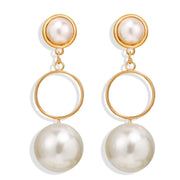 Circle Artificial Pearl Pendant Creative – Jewelry Gift Ideas — 1