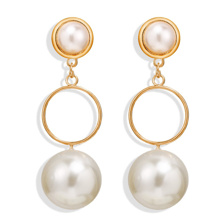 Circle Artificial Pearl Pendant Creative – Jewelry Gift Ideas — 1
