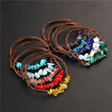 Leather Rope Woven Bracelet For Women – Jewelry Gift Ideas — 13
