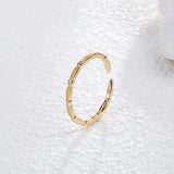 Adjustable hollow-out design ring – Gift Ideas — 1