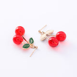 Little Cherry Exaggerated Earrings – Practical Gifts — 5
