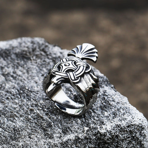 Beier's New Viking Titanium Steel Ring Retro – Special Occasion Gifts — 2