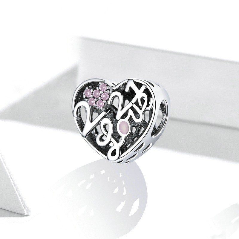 Love Confession S925 Silver Beads Bracelet Accessories – Stylish Gifts — 1