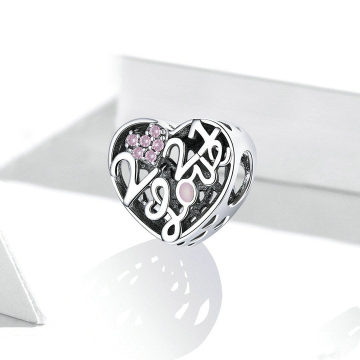 Love Confession S925 Silver Beads Bracelet Accessories – Stylish Gifts — 1