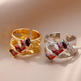 Zircon Niche Fashion, Heart-shaped Ring, Light – Jewelry Gift Ideas — 5