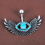Evil Eyes Navel Ring Navel Ring Wings Navel – Jewelry Gift Ideas — 2