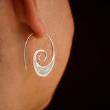 Women's Geometric Spiral Earrings Retro Simple – Gifts for Her — 3
