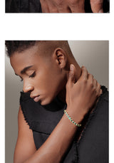Gold Plated Turquoise Tennis Bracelet – Jewelry Gift Ideas — 5