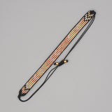 Antique Rice Bead Woven Illusion Geometric – Jewelry Gift Ideas — 3