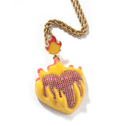 Oil Drip Love Sweater Pendant Necklace – Jewelry Gift Ideas — 5